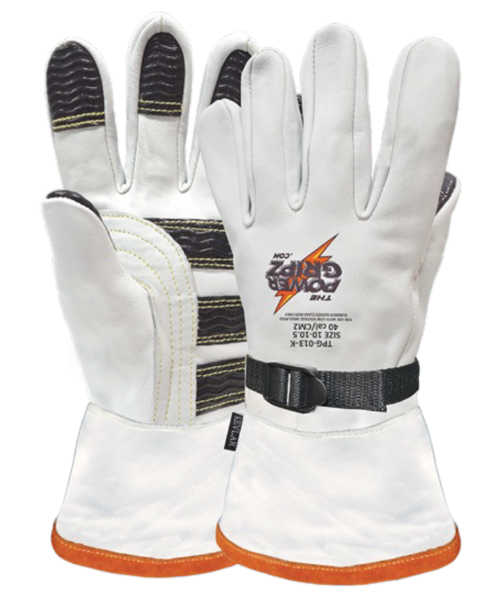 Low-Voltage Cut-Resistant A4 Leather Protectors